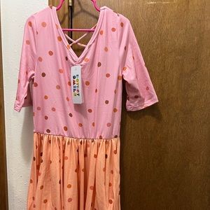 Brand new with tags Dot dot smile dress size 8/10